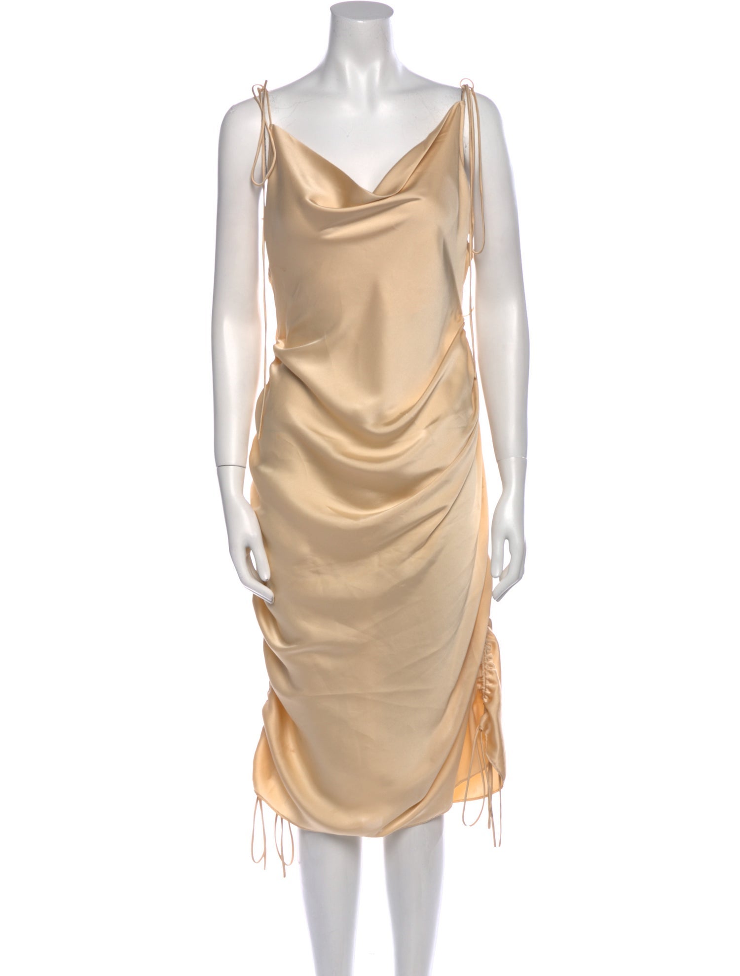 Orseund Iris Cowl Neck Mini Dress