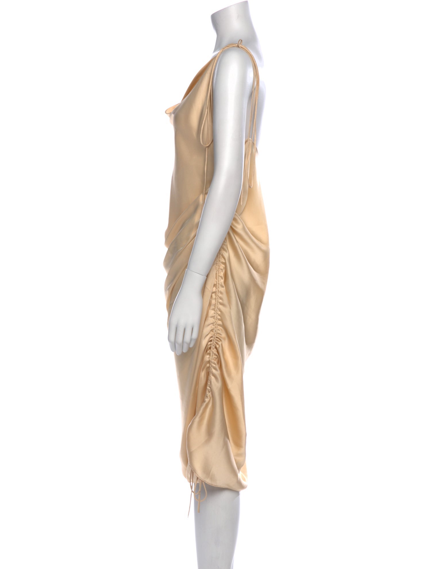 Orseund Iris Cowl Neck Mini Dress