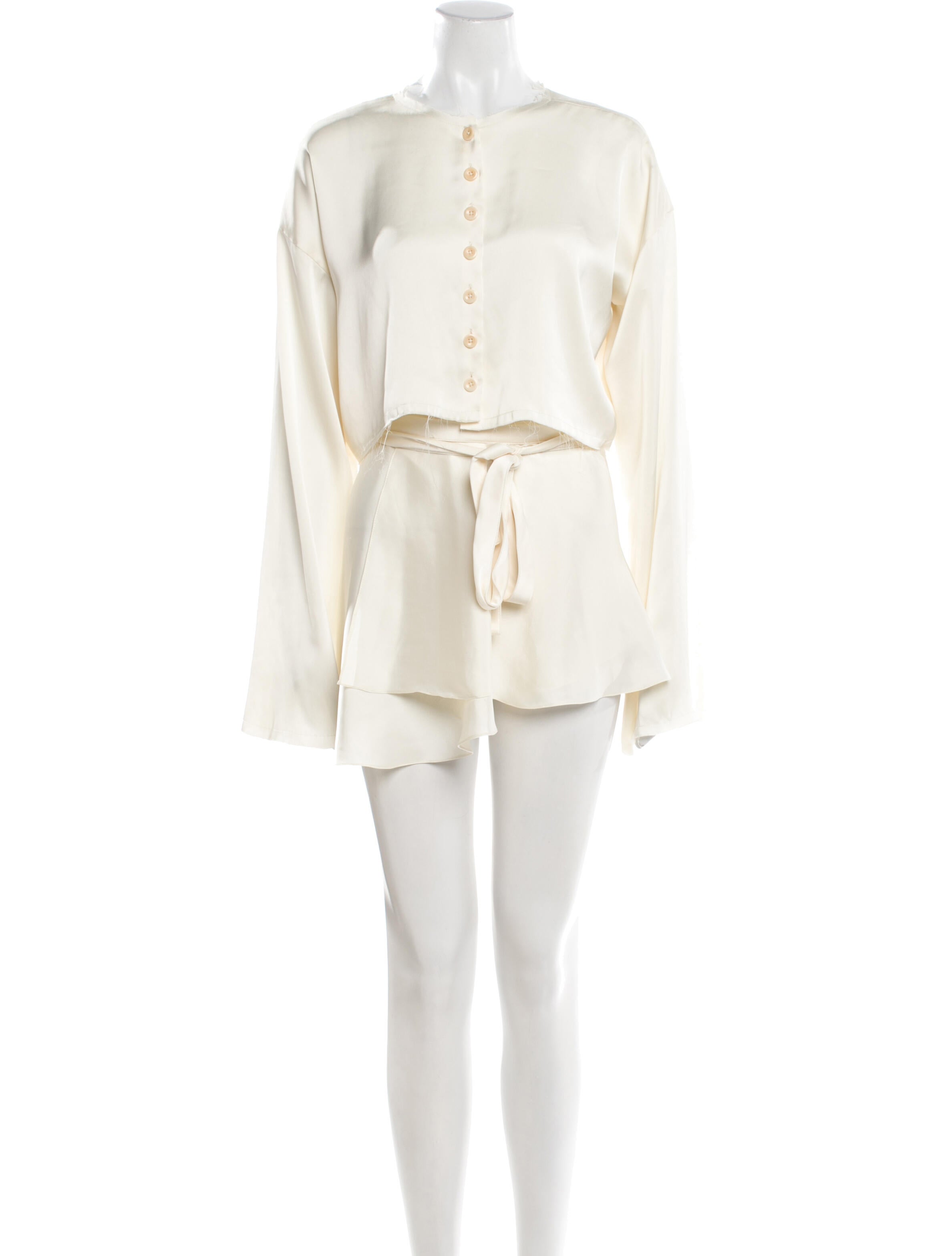 Orseund Iris Ruffle Embellishment Skirt Set