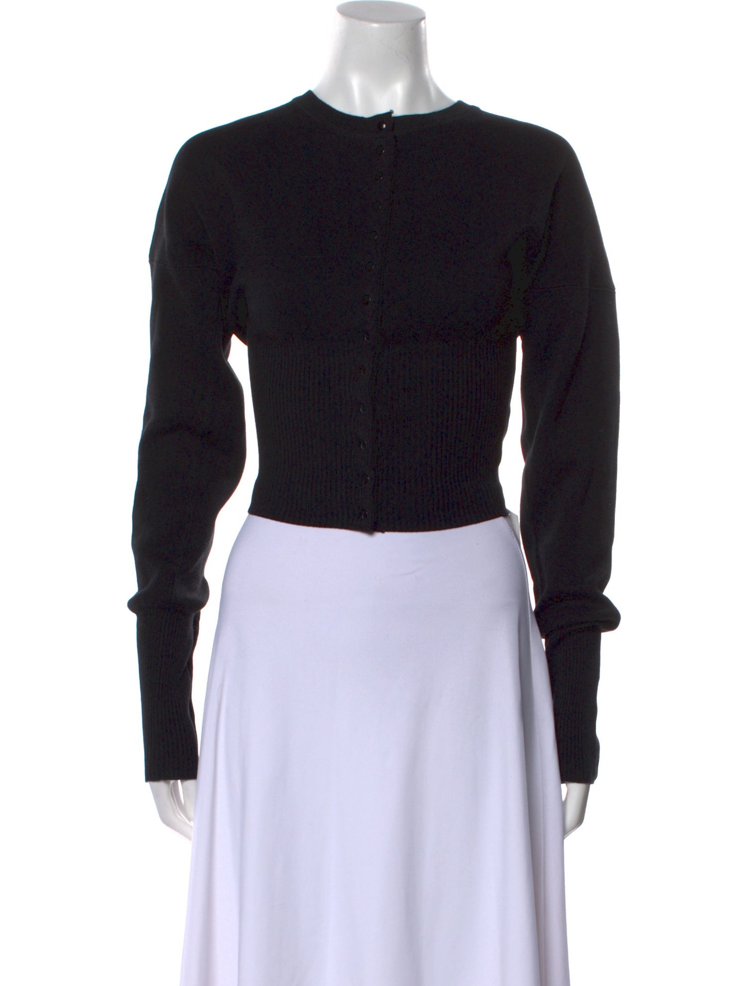 Orseund Iris Crew Neck Long Sleeve Crop Top