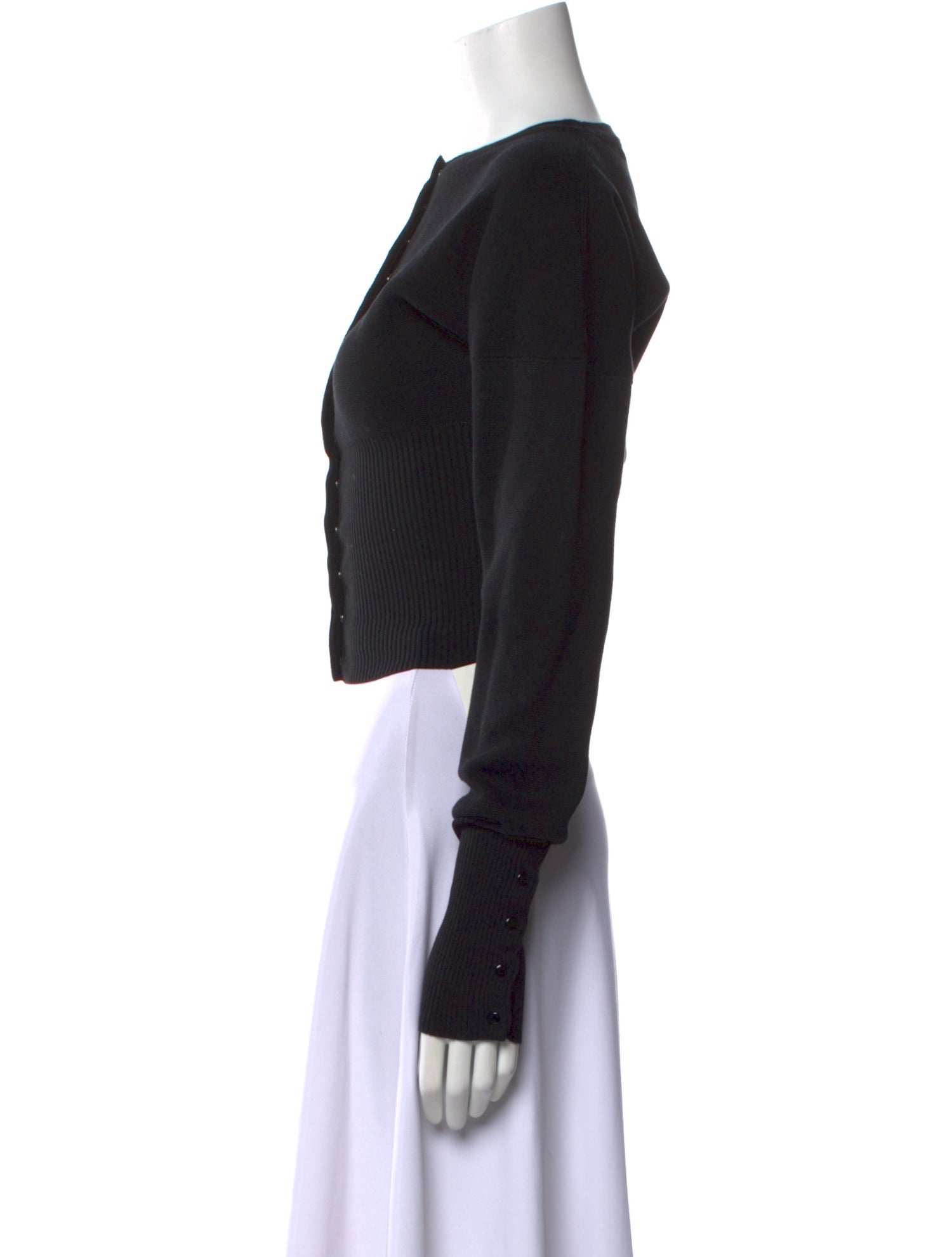 Orseund Iris Crew Neck Long Sleeve Crop Top