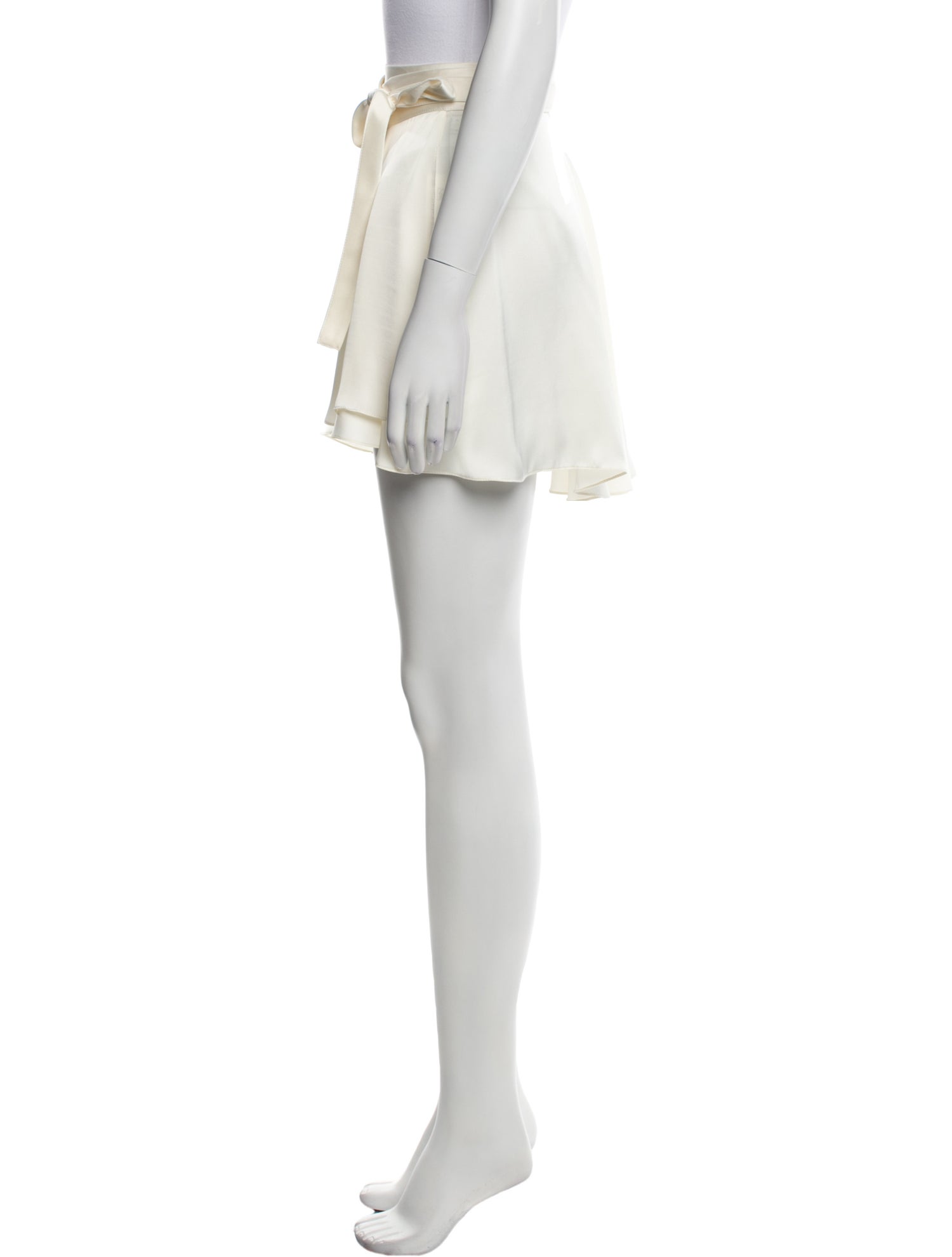 Orseund Iris Ruffle Embellishment Mini Skirt