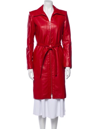 Orseund Iris Leather Trench Coat