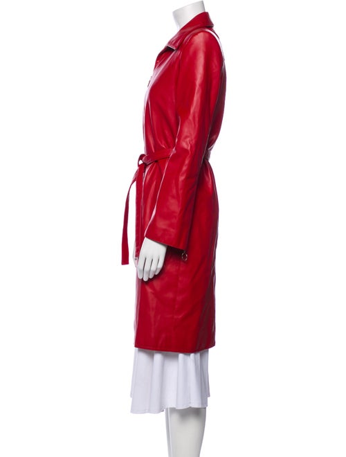 Orseund Iris Leather Trench Coat