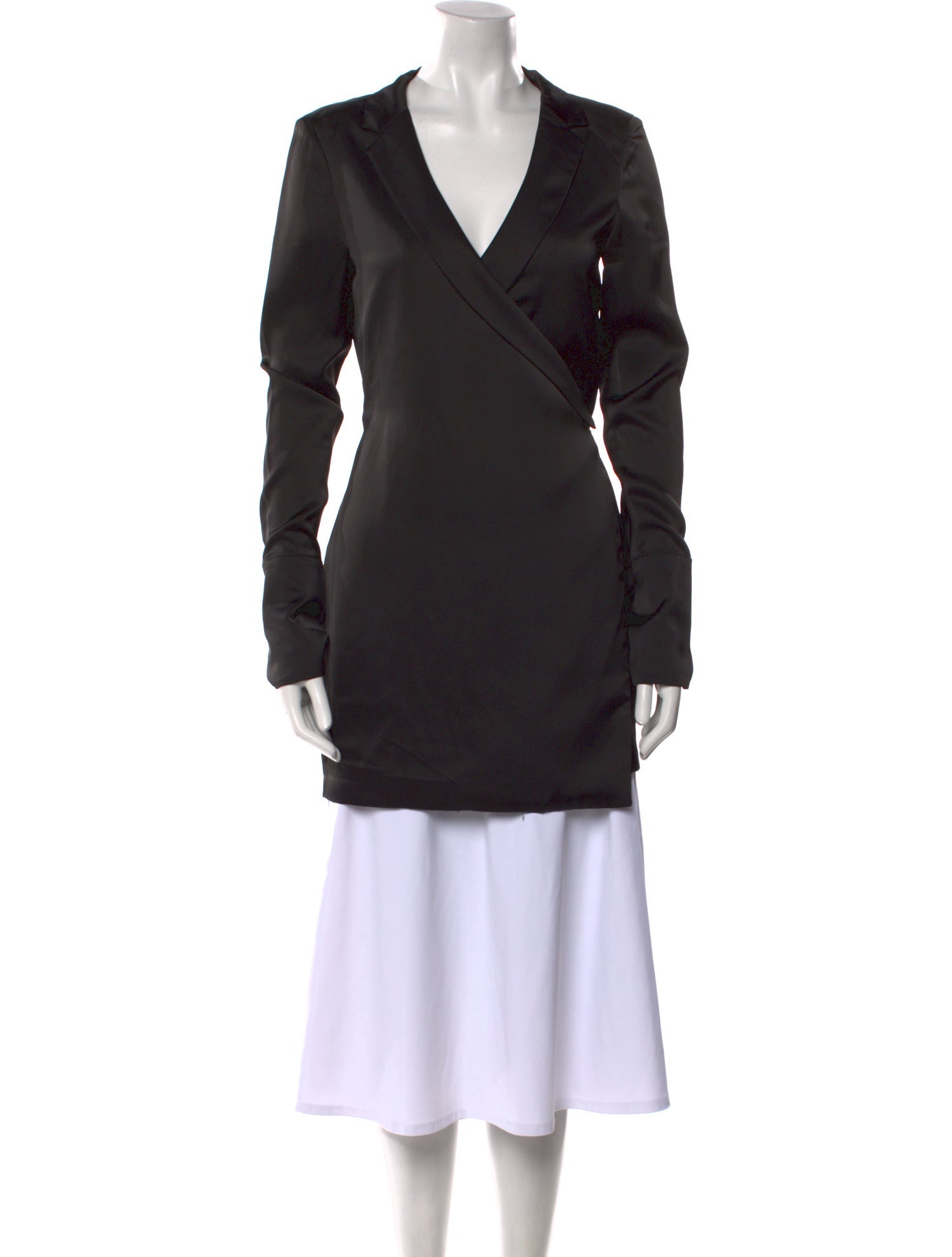 Orseund Iris Tie Neck Long Sleeve Tunic