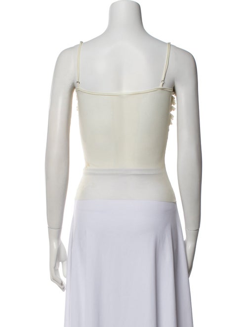 Orseund Iris Square Neckline Sleeveless Crop Top