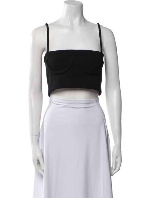 Orseund Iris Square Neckline Sleeveless Crop Top