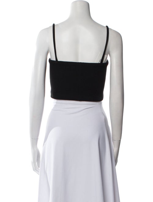 Orseund Iris Square Neckline Sleeveless Crop Top