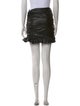 Orseund Iris Faux Leather Mini Skirt
