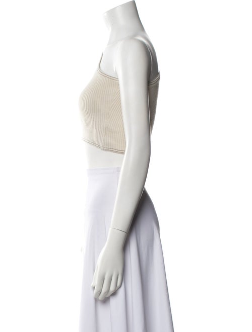 Orseund Iris One-Shoulder Long Sleeve Crop Top