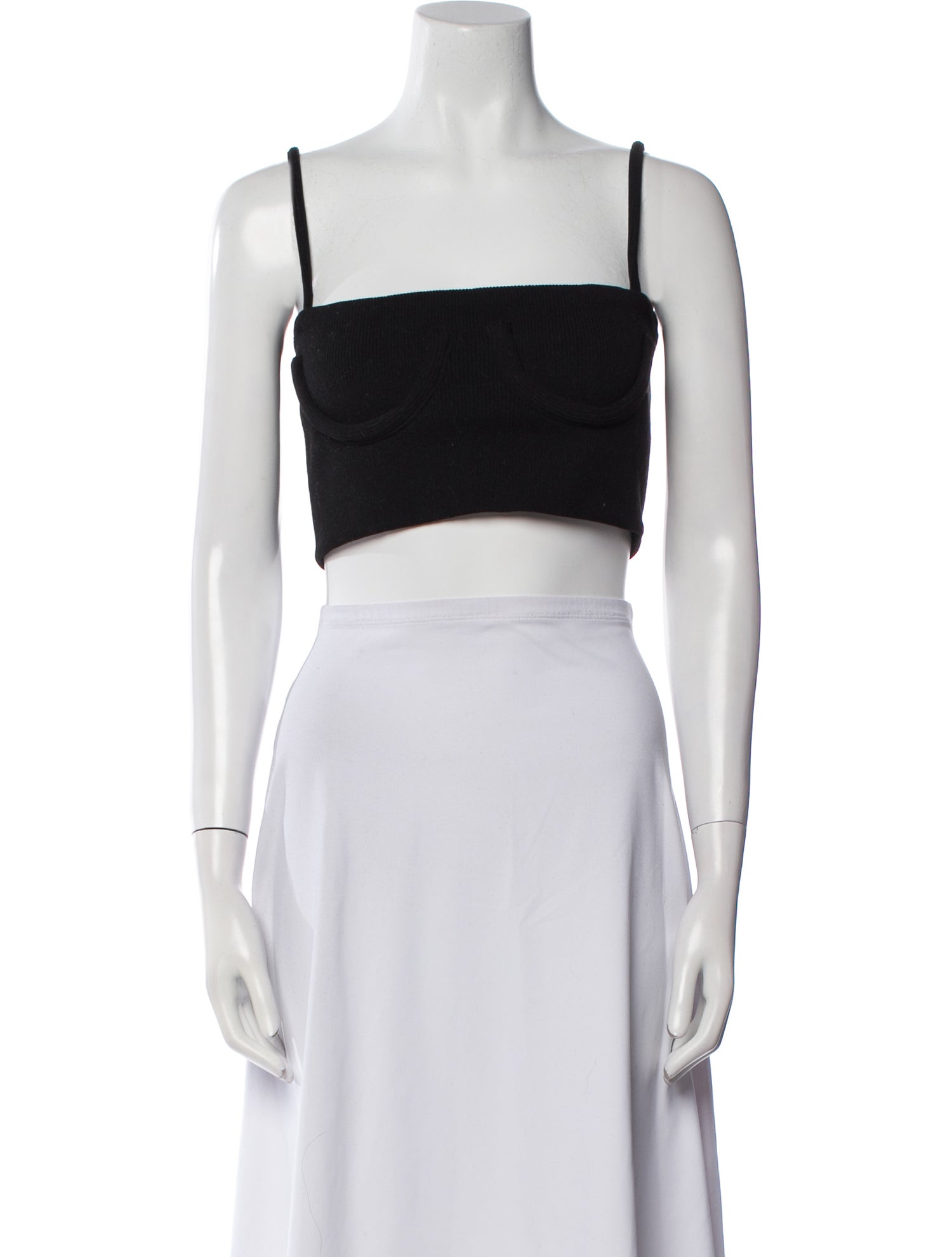 Orseund Iris Square Neckline Sleeveless Crop Top