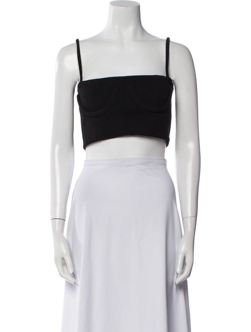 Orseund Iris Square Neckline Sleeveless Crop Top