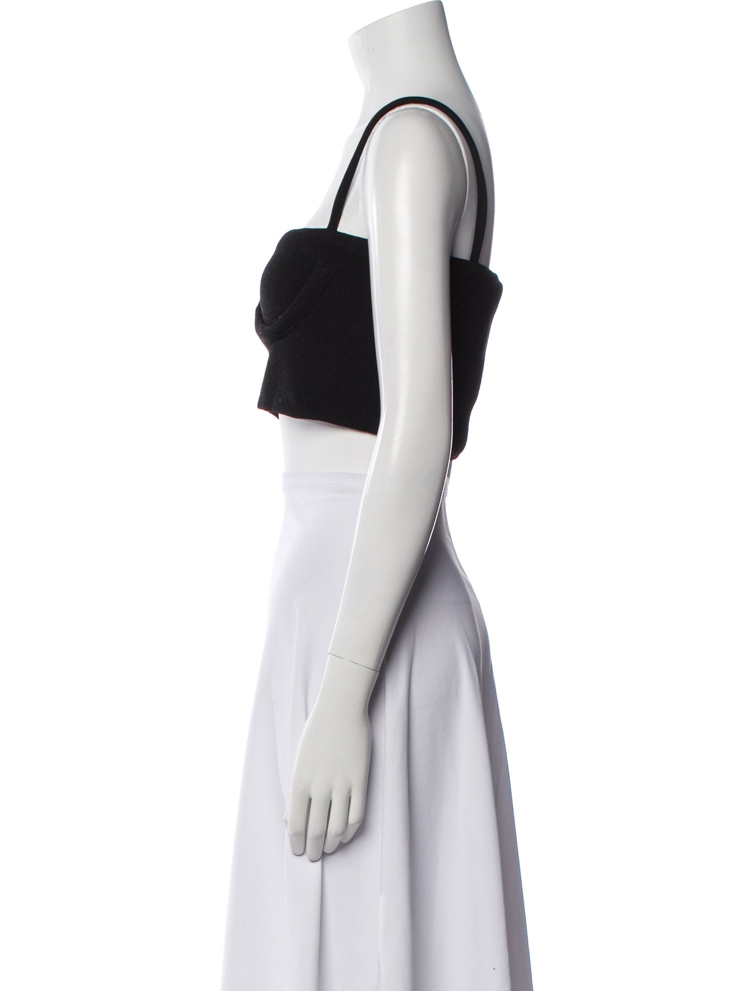 Orseund Iris Square Neckline Sleeveless Crop Top