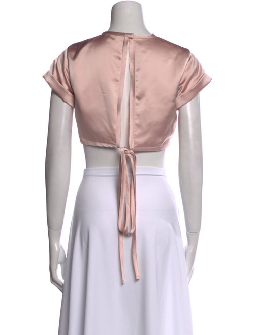 Orseund Iris Crew Neck Short Sleeve Crop Top