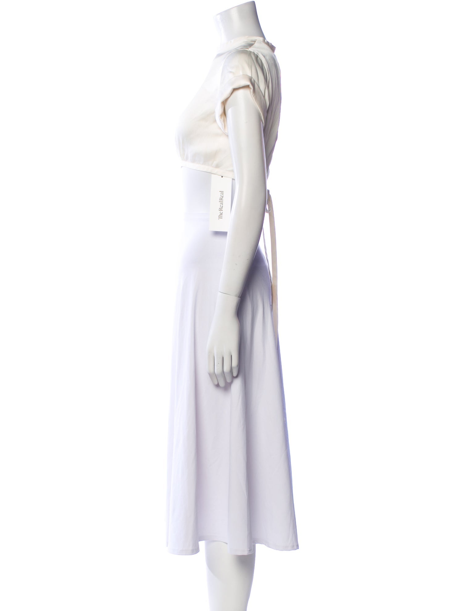 Orseund Iris Mock Neck Short Sleeve Crop Top w/ Tags