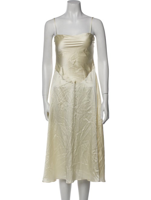 Orseund Iris Silk Midi Length Dress