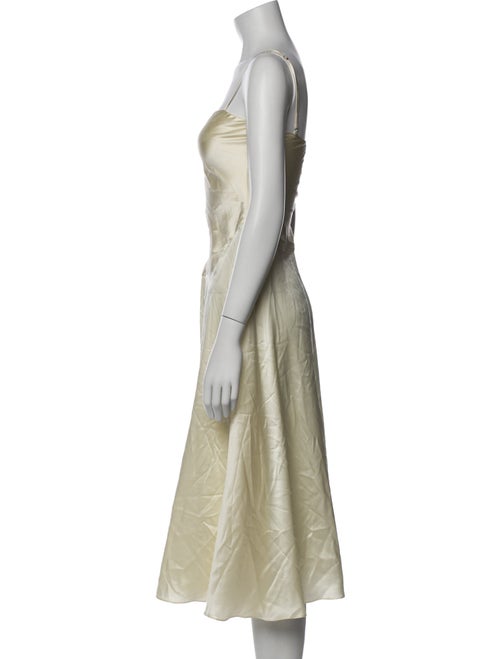 Orseund Iris Silk Midi Length Dress