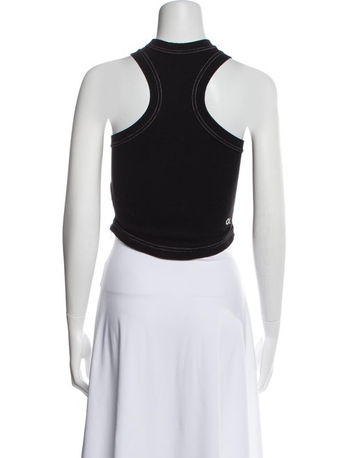 Orseund Iris Mock Neck Sleeveless Crop Top