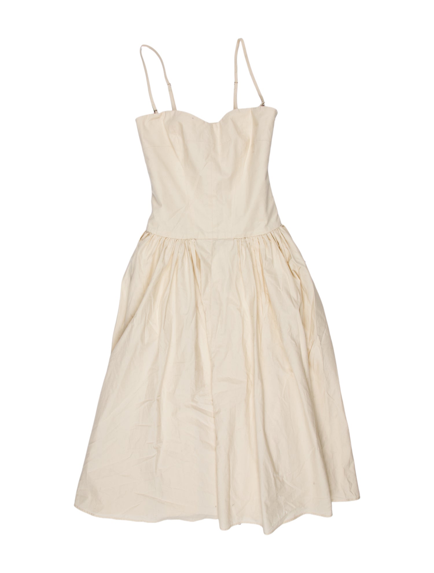 Orseund Iris Square Neckline Midi Length Dress