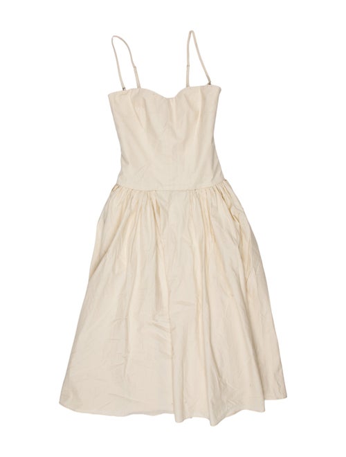 Orseund Iris Square Neckline Midi Length Dress