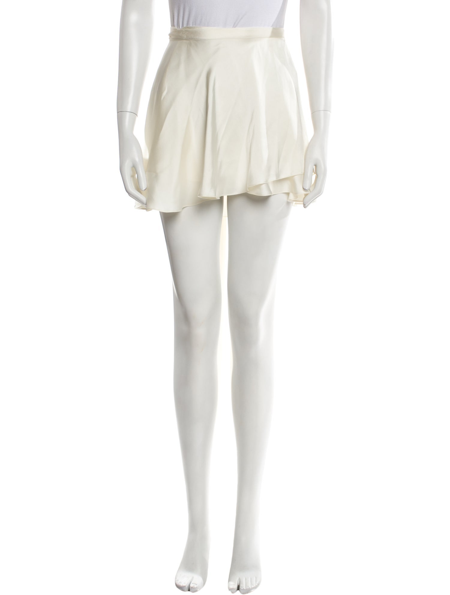 Orseund Iris Ruffle Embellishment Mini Skirt