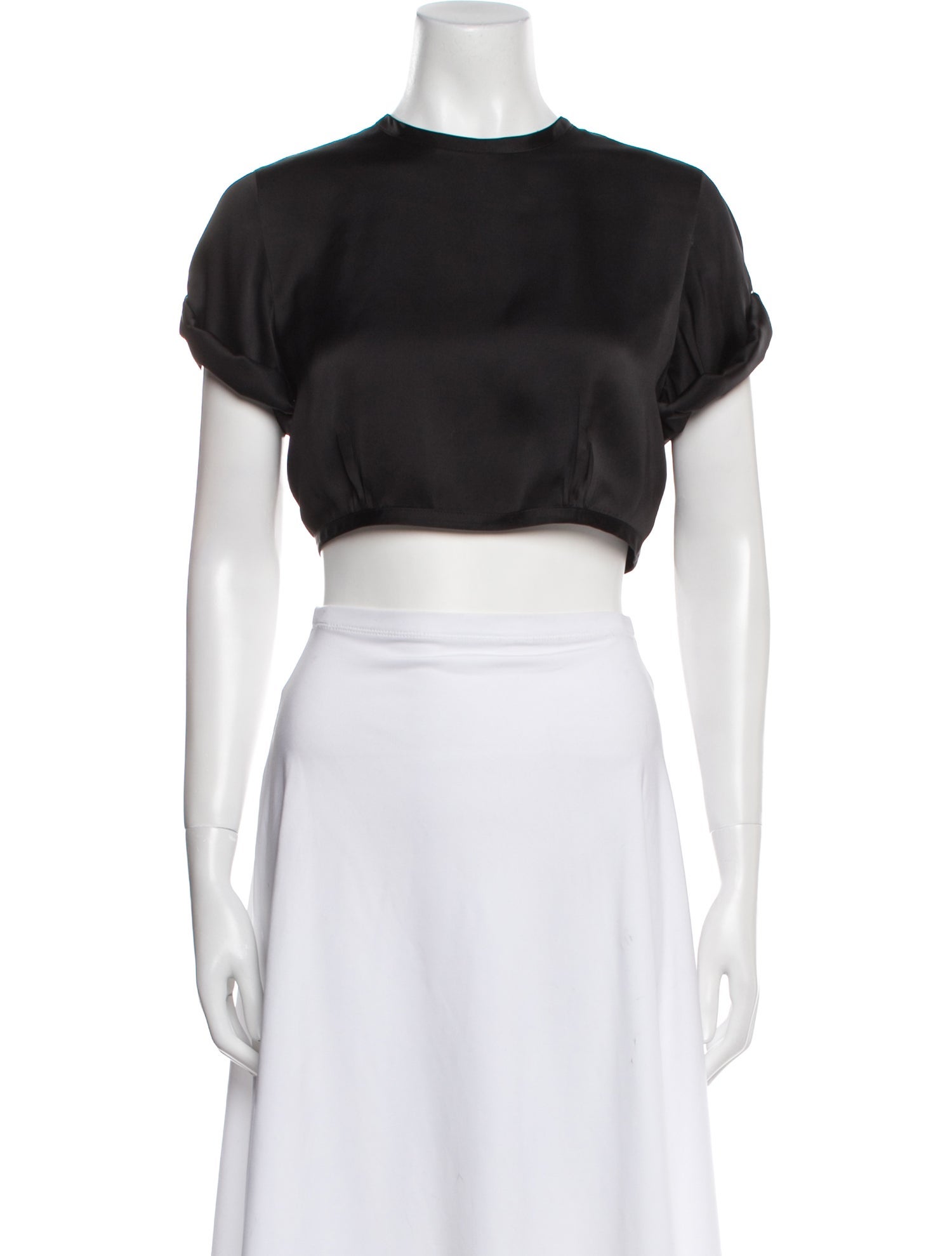 Orseund Iris Crew Neck Short Sleeve Crop Top