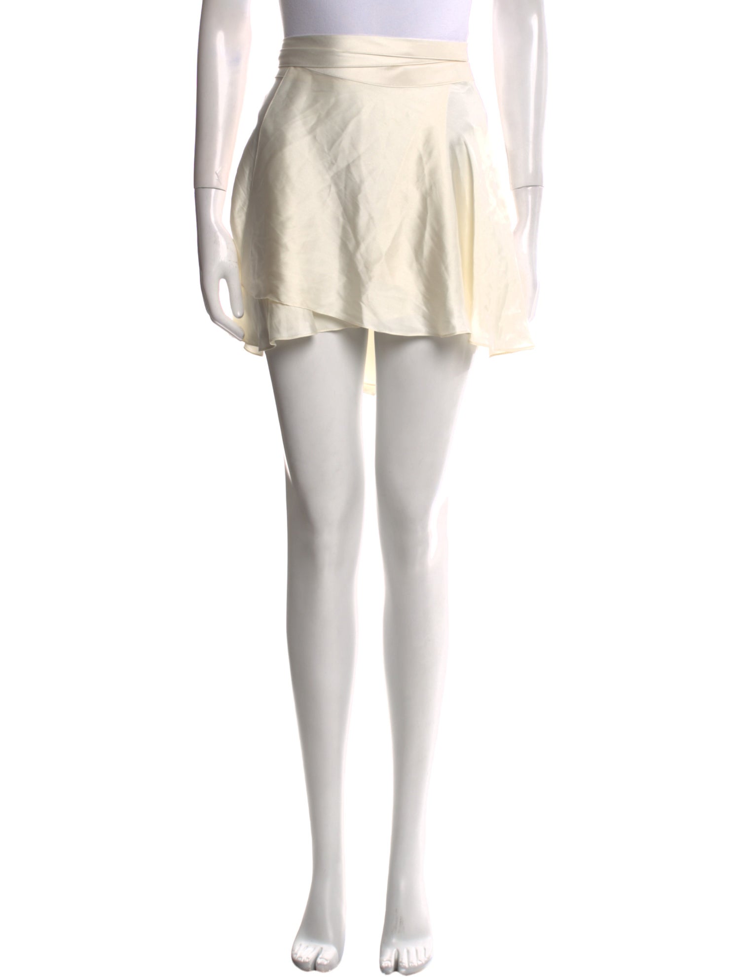 Orseund Iris Ruffle Embellishment Mini Skirt