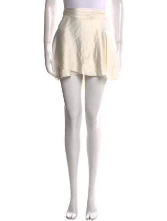 Orseund Iris Ruffle Embellishment Mini Skirt