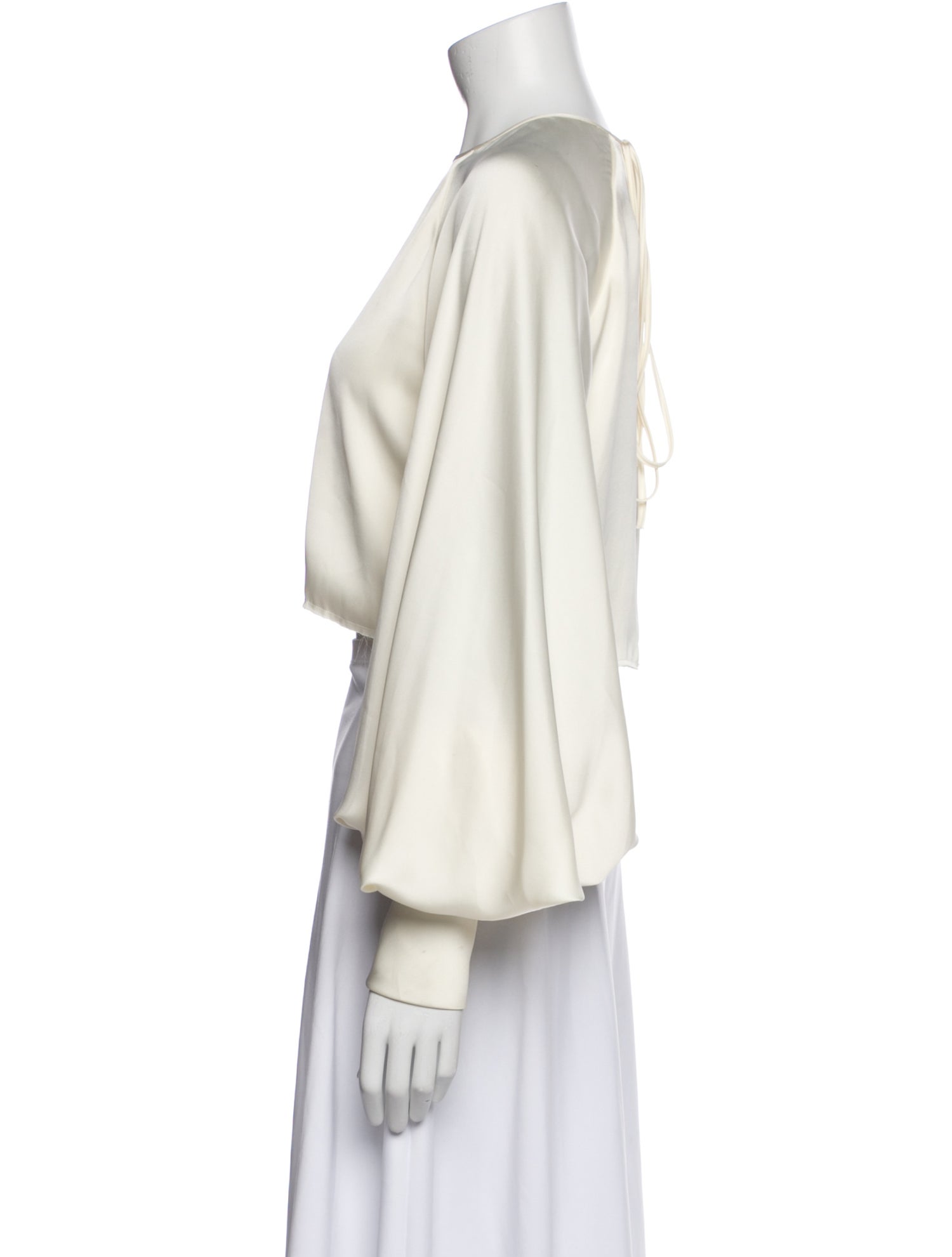 Orseund Iris Crew Neck Long Sleeve Crop Top