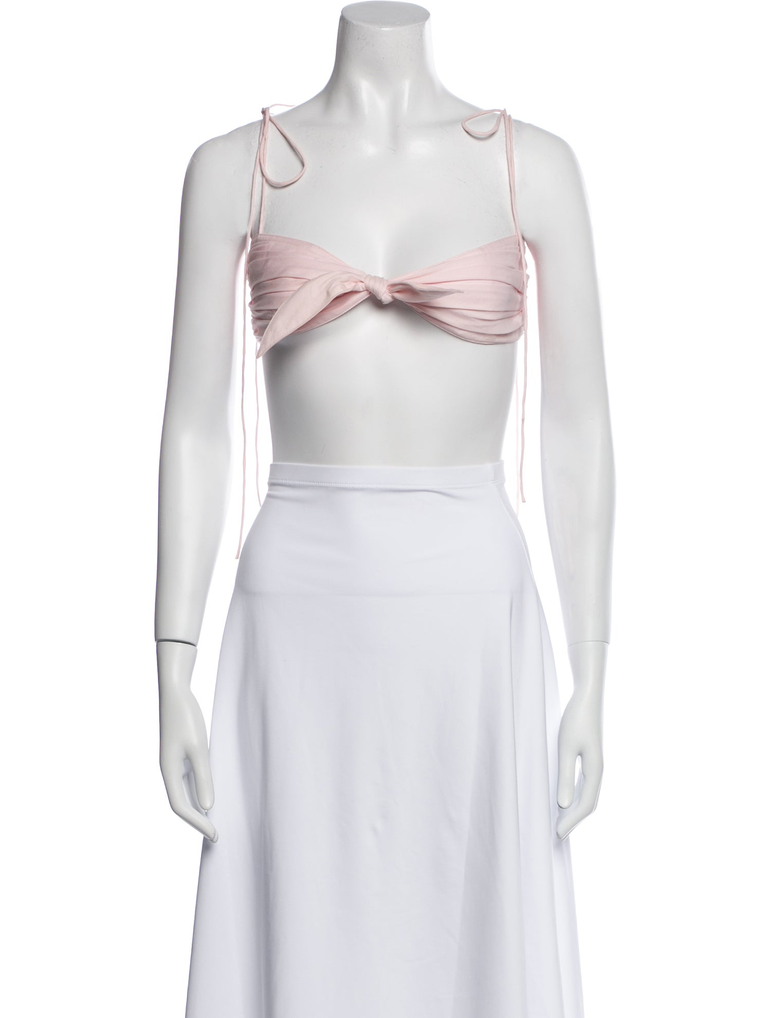 Orseund Iris Square Neckline Sleeveless Crop Top