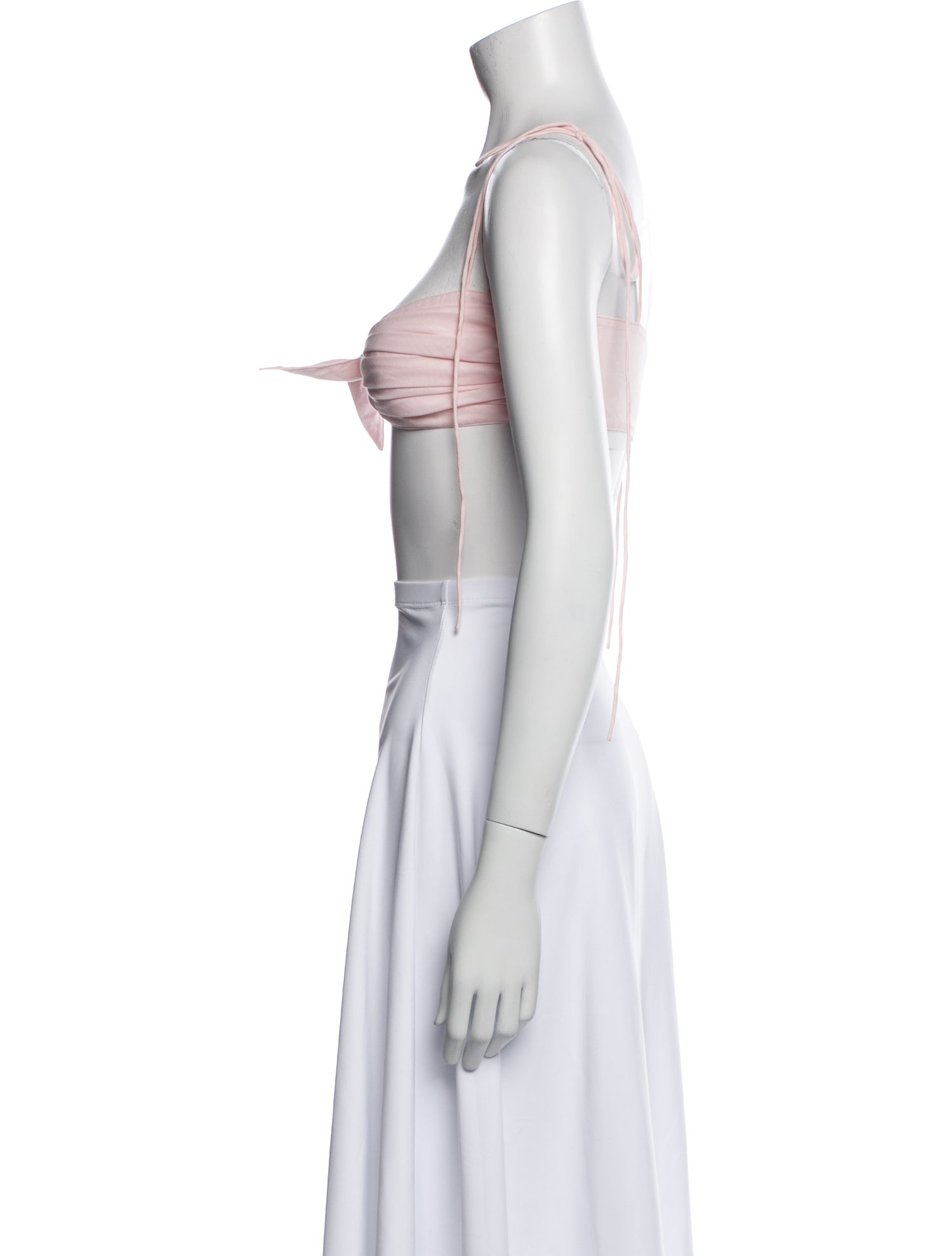 Orseund Iris Square Neckline Sleeveless Crop Top