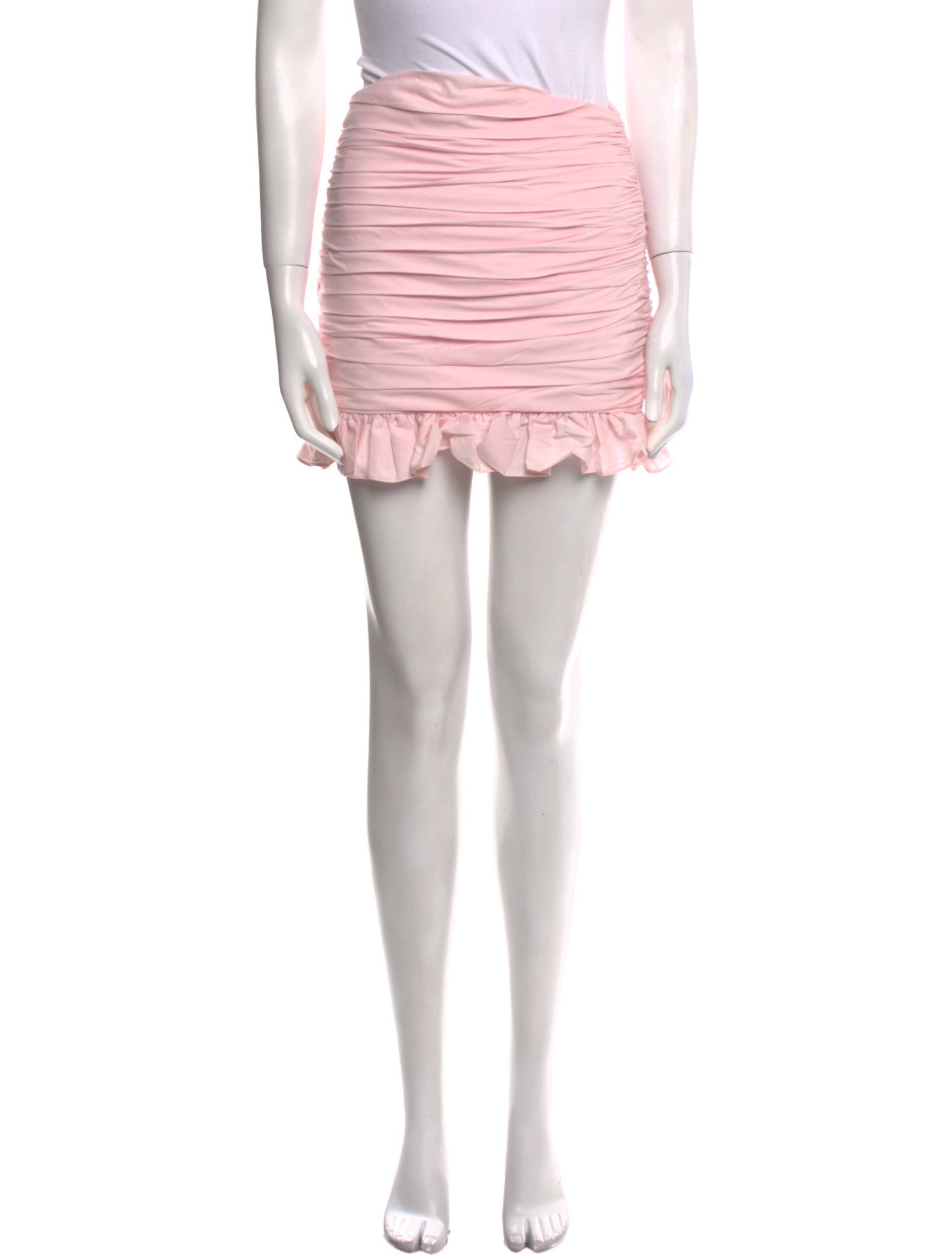 Orseund Iris Ruffle Embellishment Mini Skirt