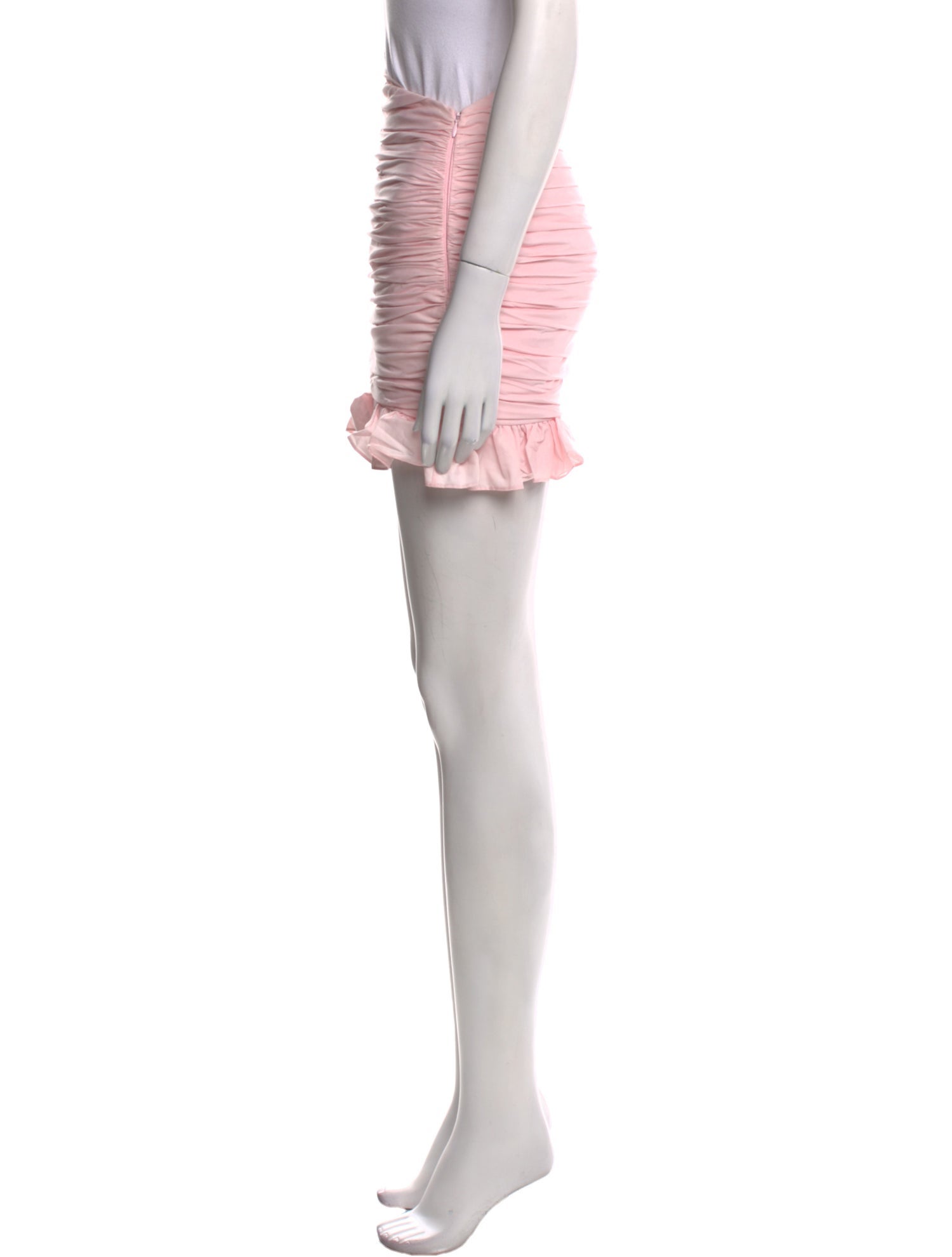 Orseund Iris Ruffle Embellishment Mini Skirt