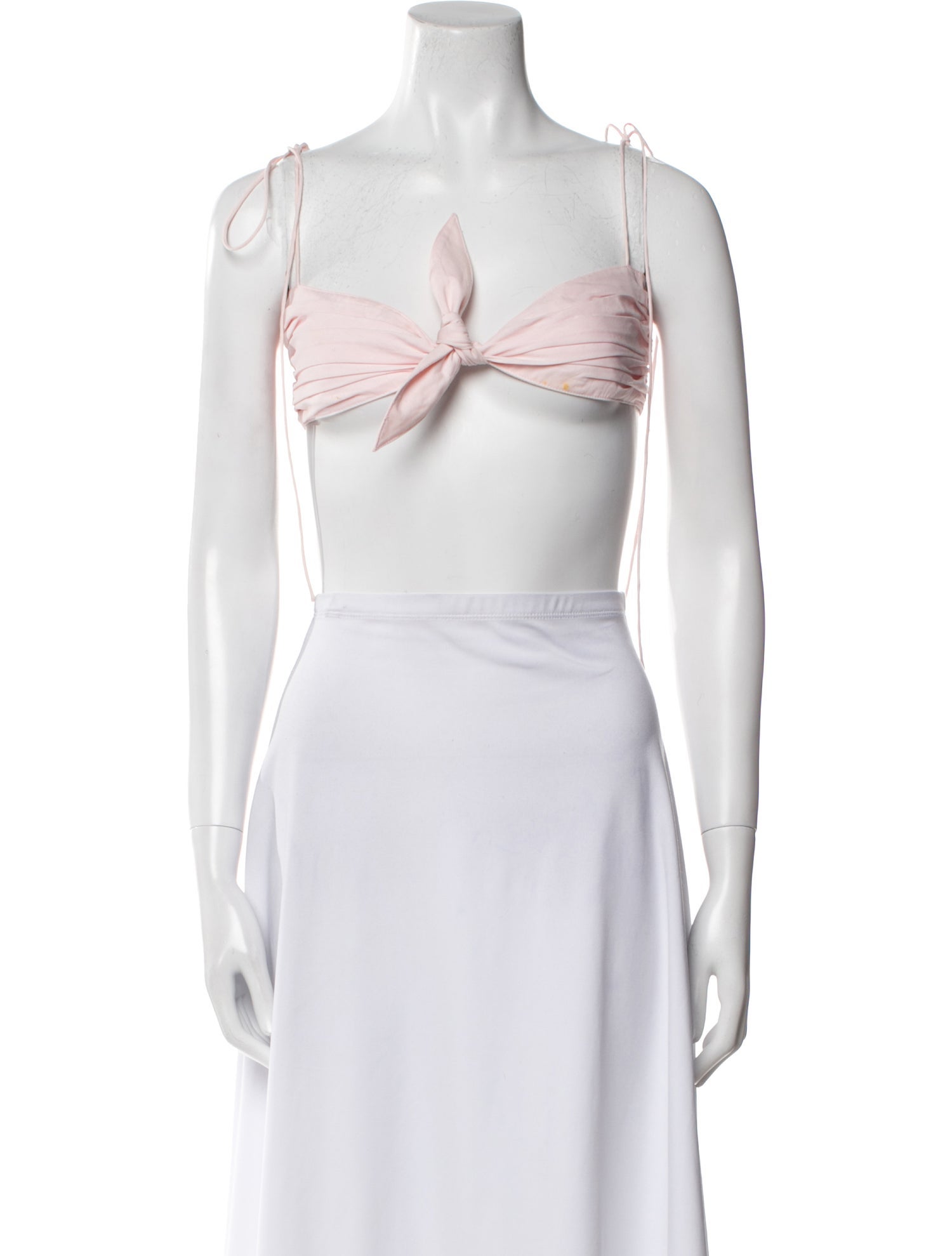 Orseund Iris Square Neckline Sleeveless Crop Top