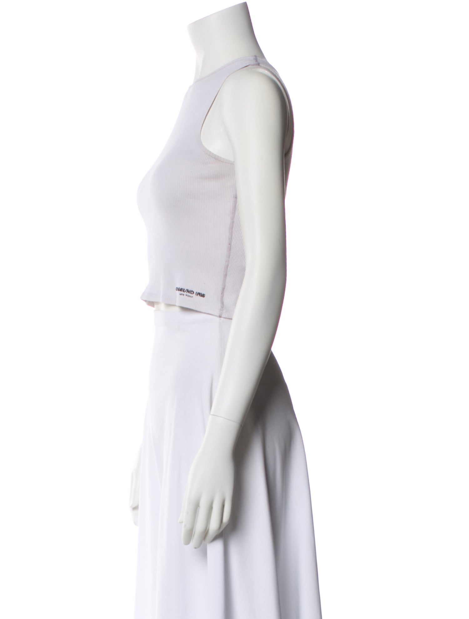 Orseund Iris Crew Neck Sleeveless Crop Top