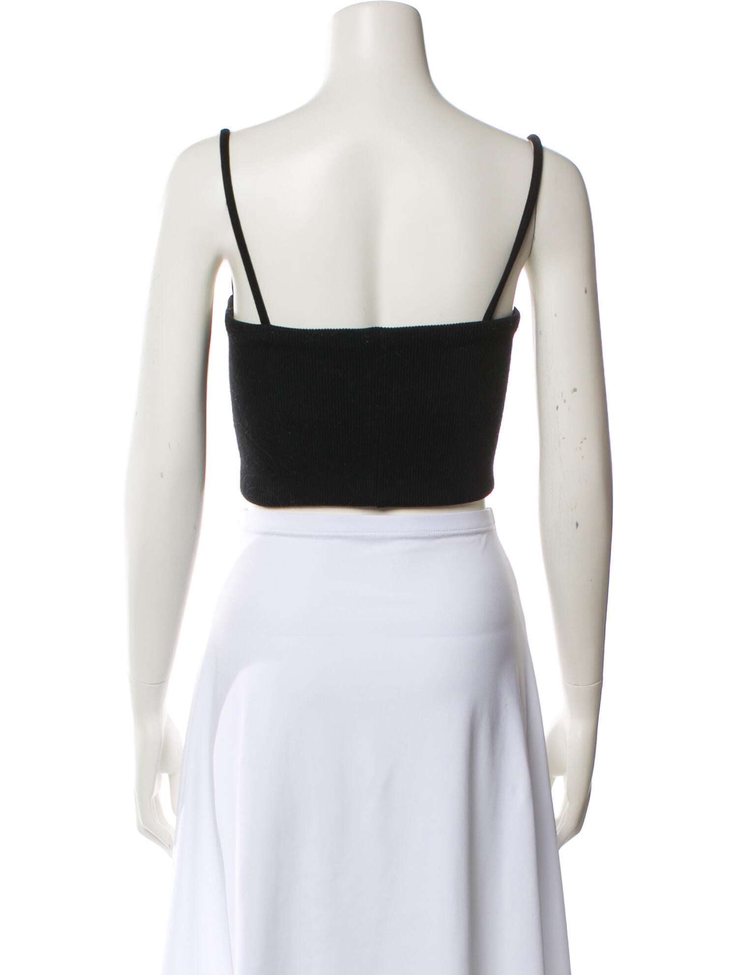Orseund Iris Square Neckline Sleeveless Crop Top