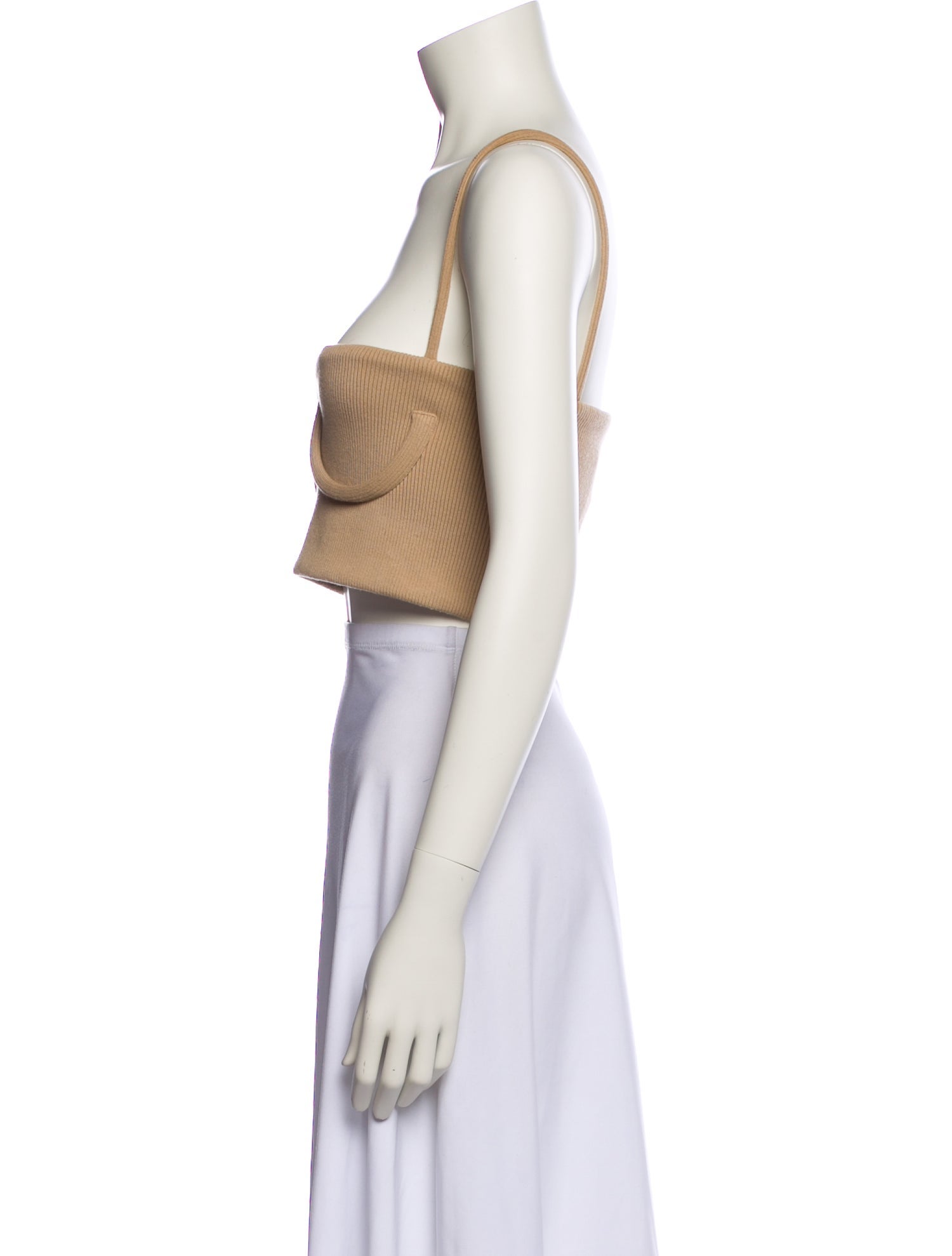 Orseund Iris Square Neckline Sleeveless Crop Top