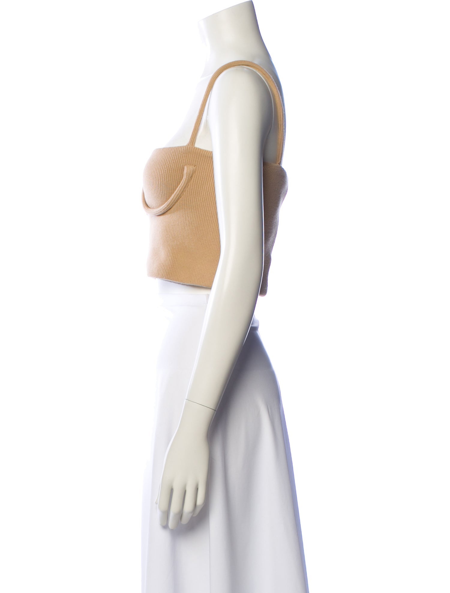 Orseund Iris Square Neckline Sleeveless Crop Top