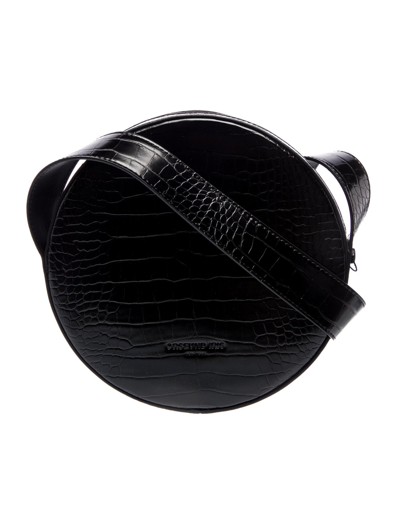 Orseund Iris Embossed Leather Shoulder Bag