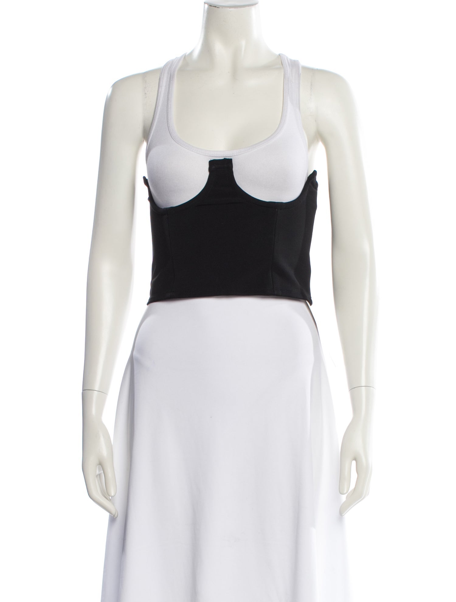 Orseund Iris Strapless Crop Top