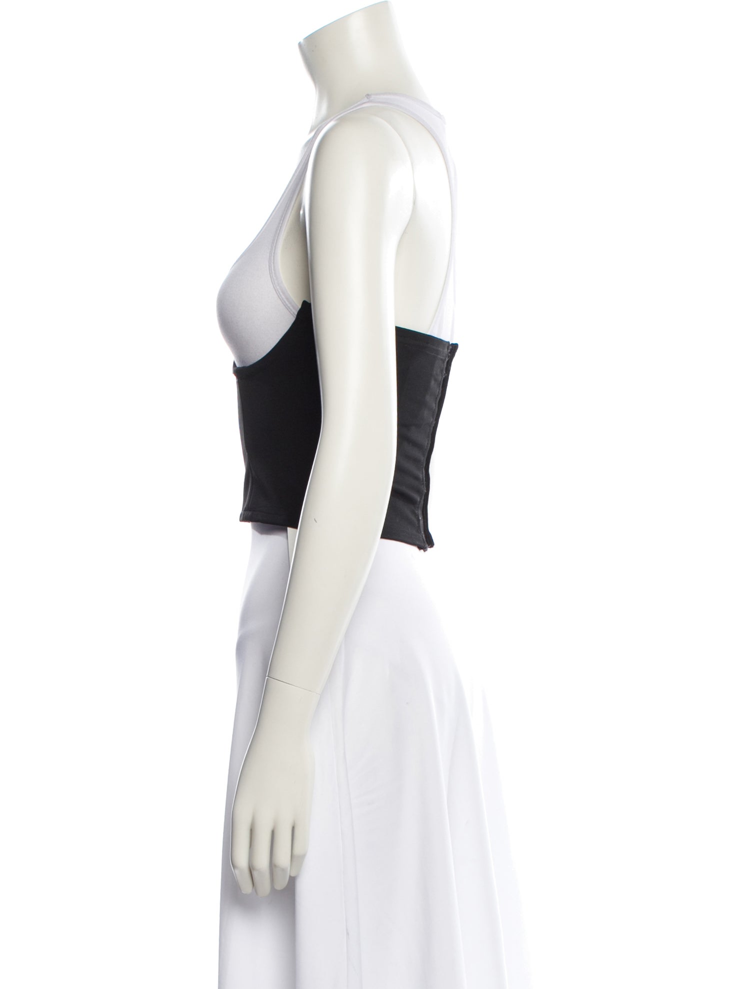 Orseund Iris Strapless Crop Top