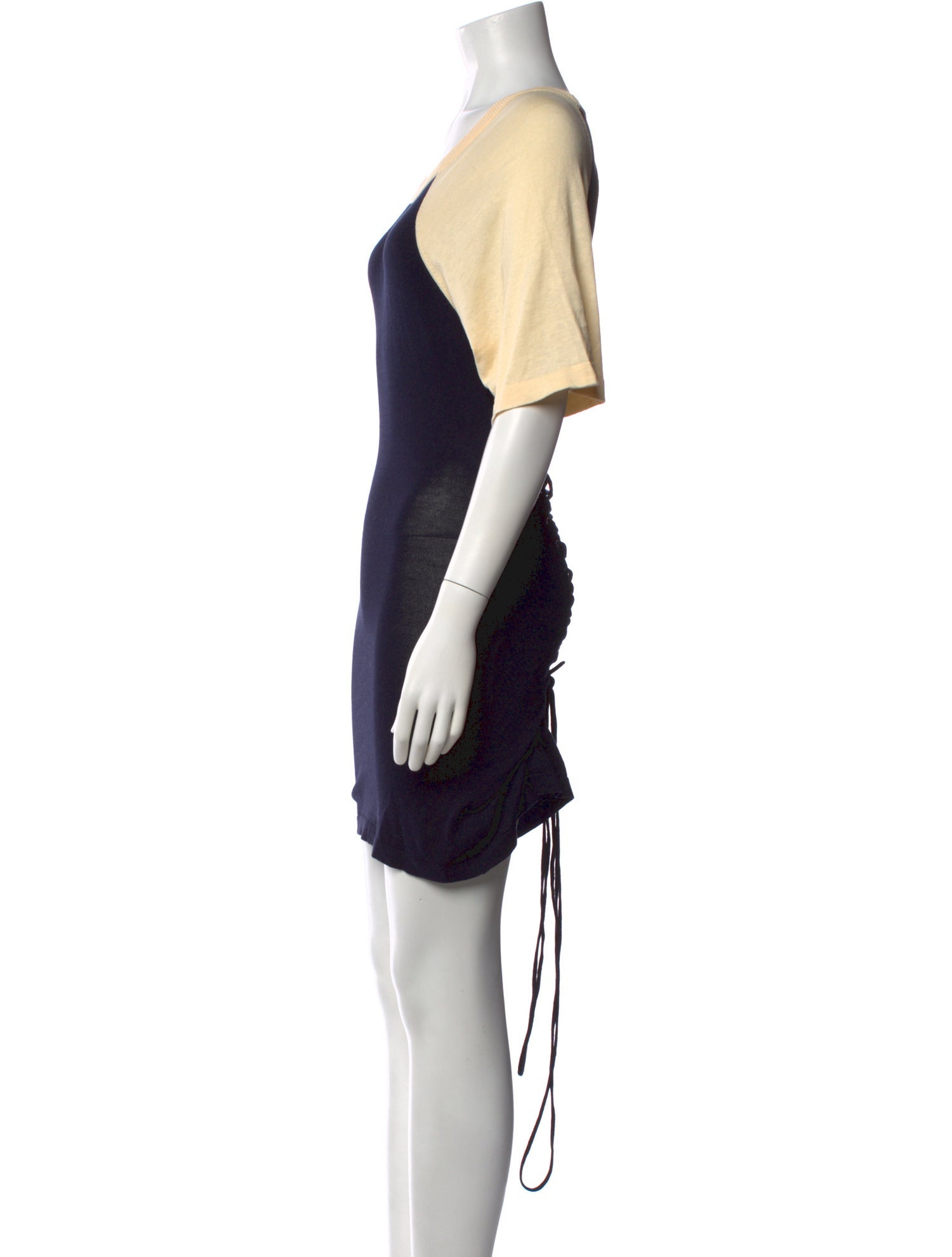 Orseund Iris Colorblock Pattern Mini Dress w/ Tags