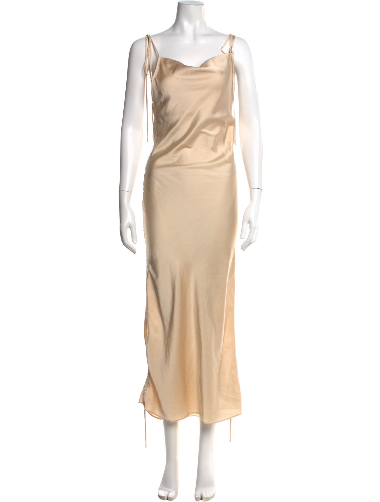 Orseund Iris Cowl Neck Long Dress