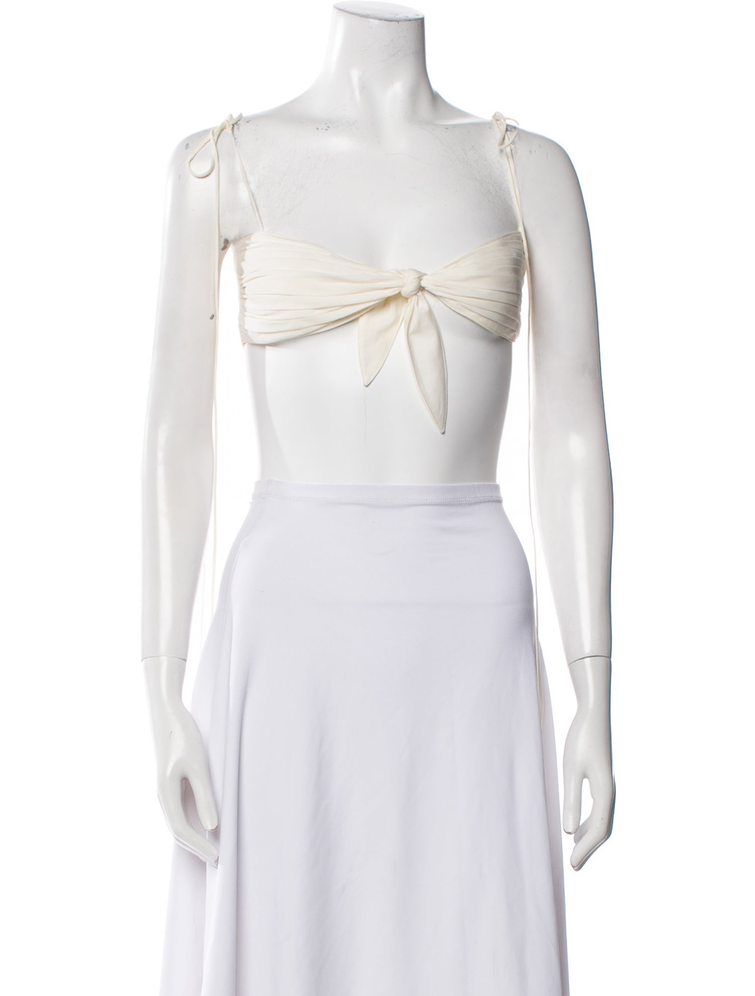 Orseund Iris Square Neckline Sleeveless Crop Top