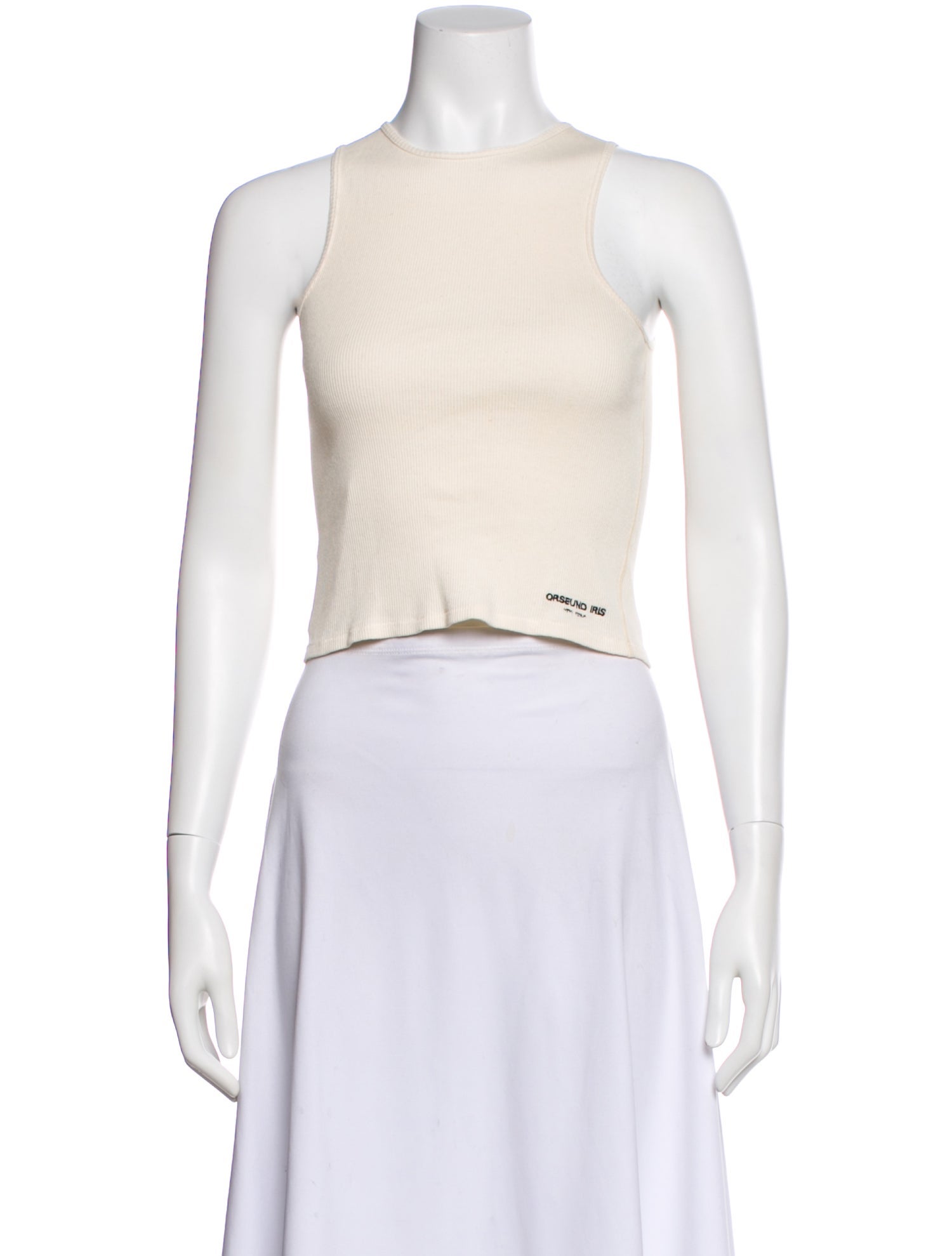 Orseund Iris Crew Neck Sleeveless Crop Top
