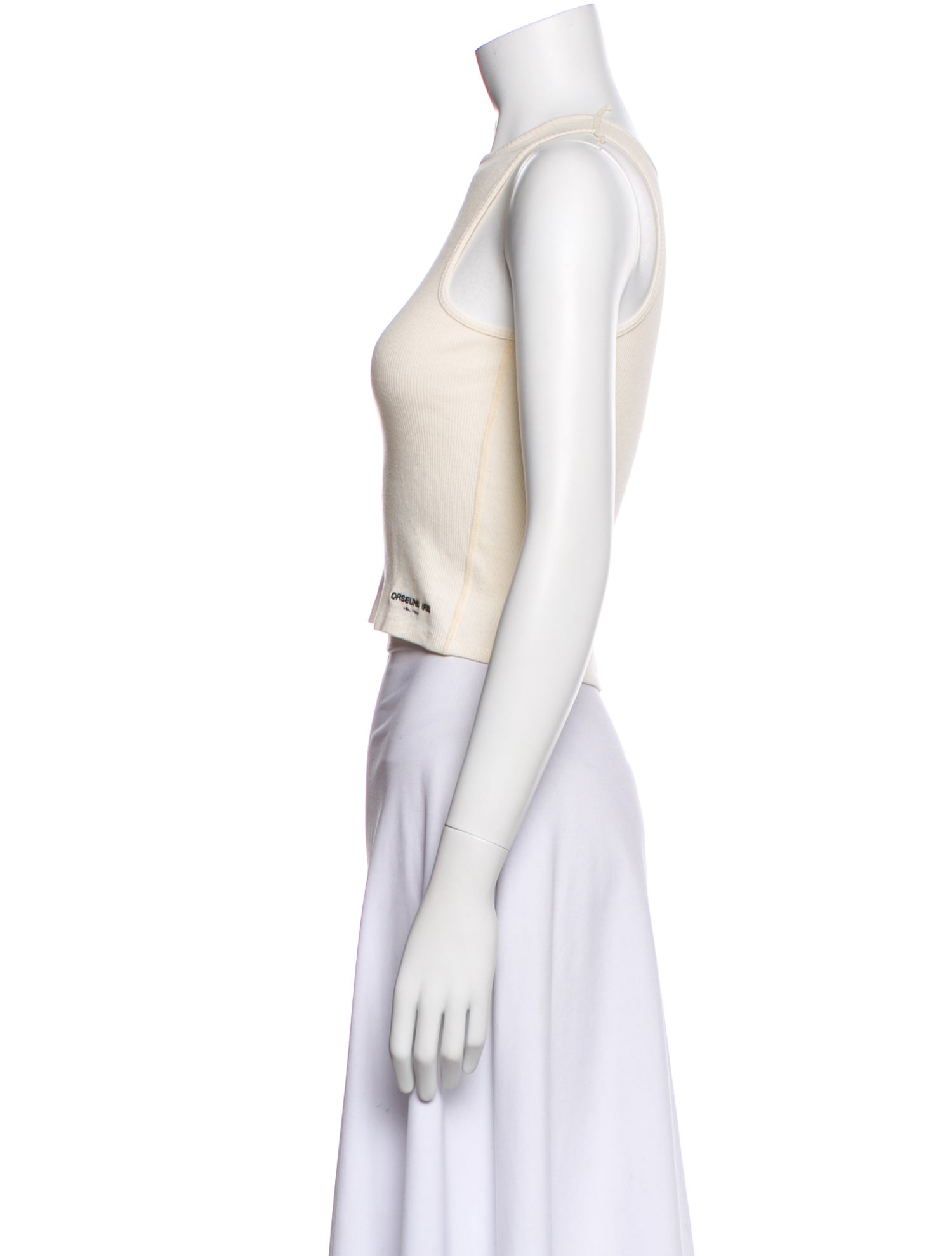 Orseund Iris Crew Neck Sleeveless Crop Top