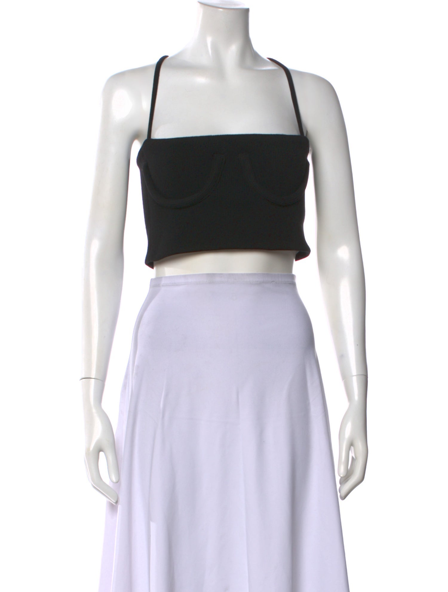 Orseund Iris Square Neckline Sleeveless Crop Top