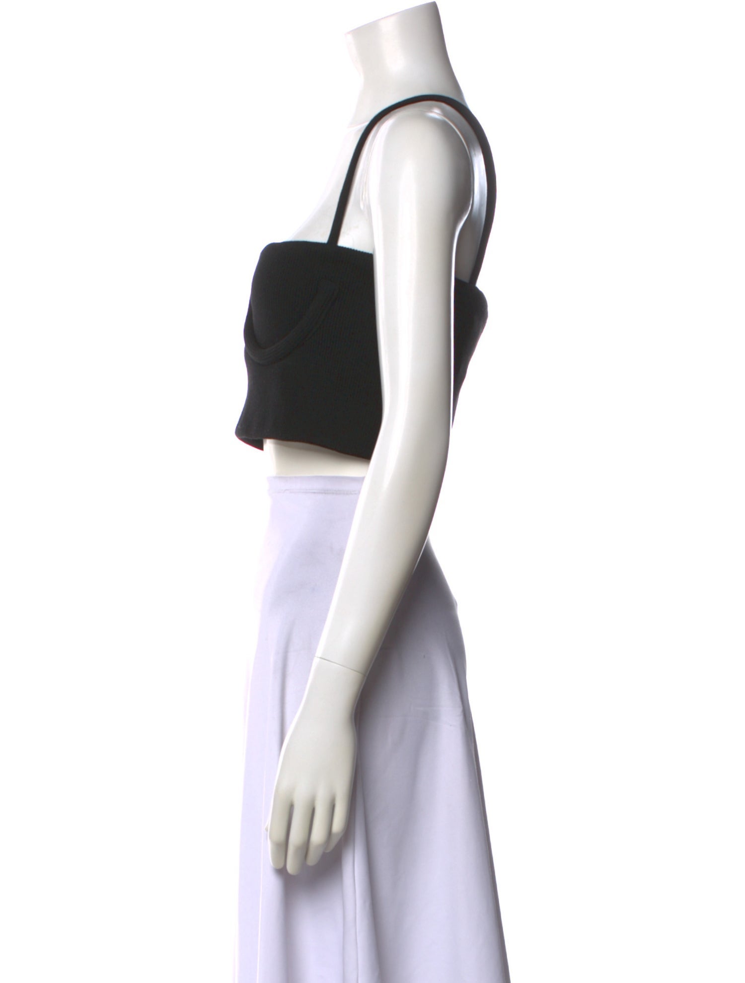 Orseund Iris Square Neckline Sleeveless Crop Top
