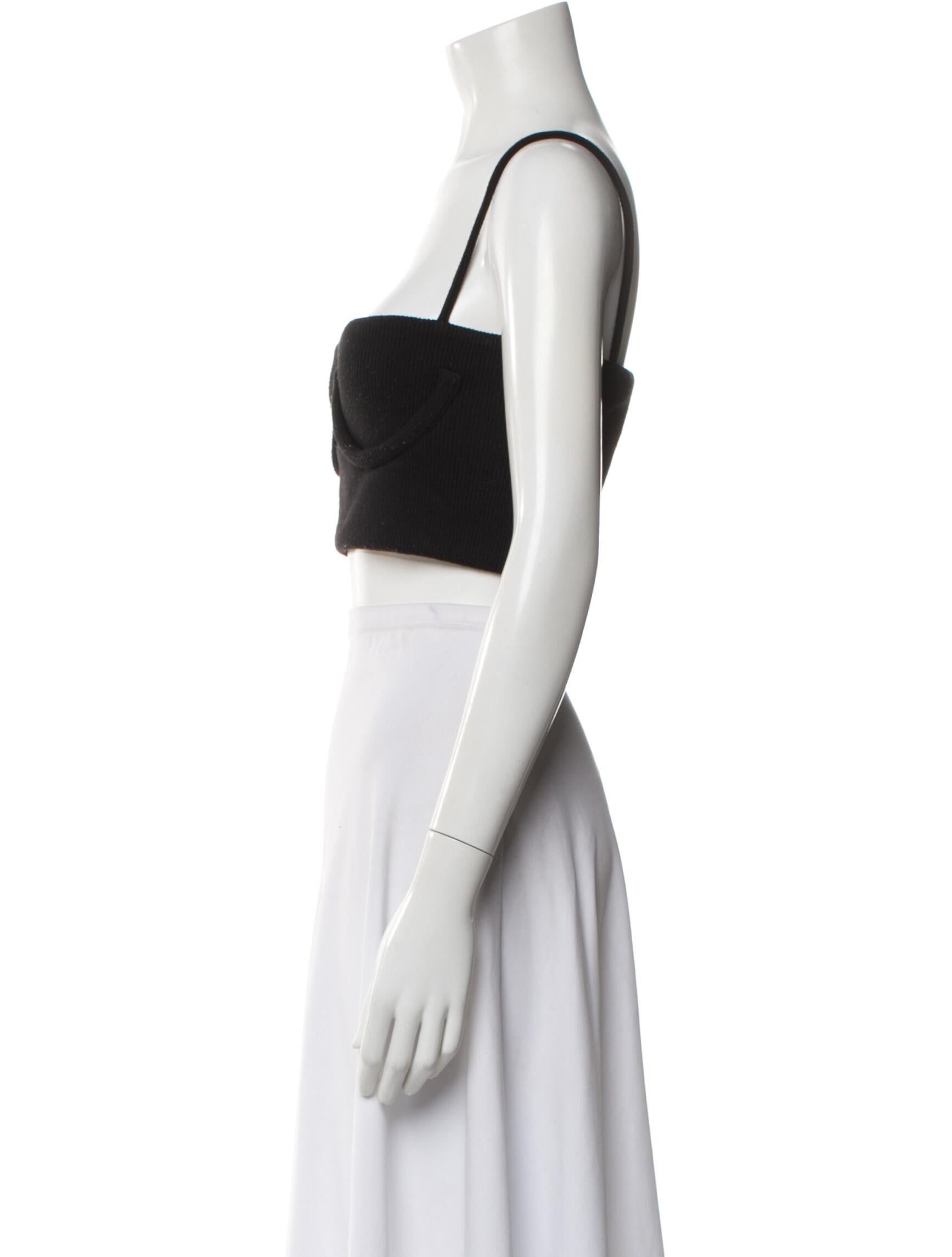 Orseund Iris Square Neckline Sleeveless Crop Top