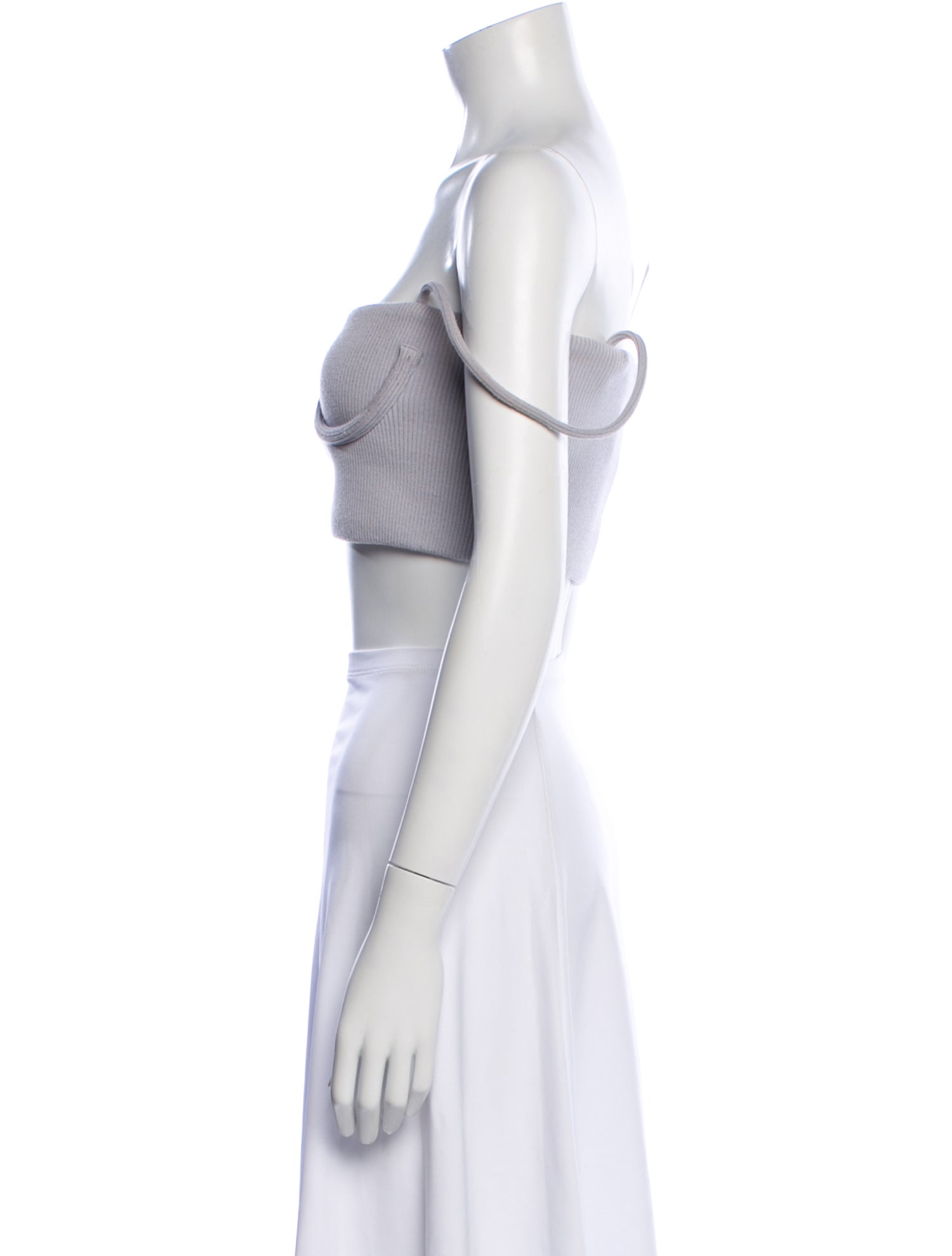 Orseund Iris Square Neckline Sleeveless Crop Top